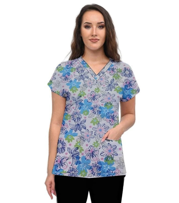 Printed Scrub Sets