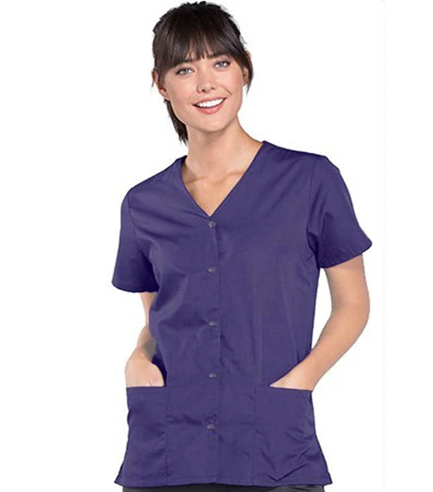 Microfiber Stretch Scrub Tops