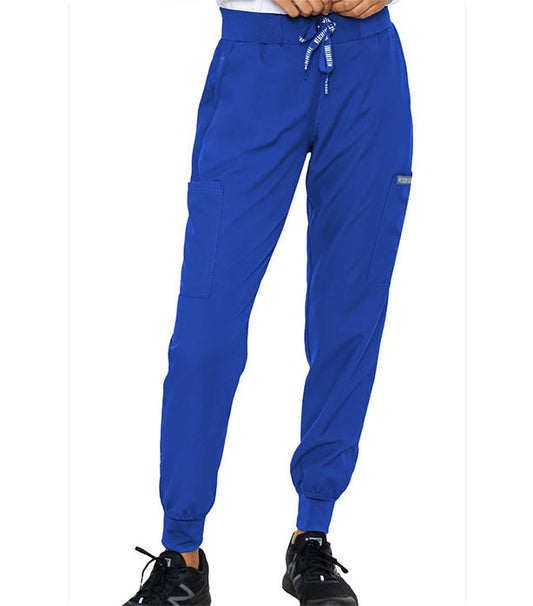 Poplin Unisex 6-Pockets Jogger Scrub Pant (2 Side 2 Back & 2 Cargo Pockets)