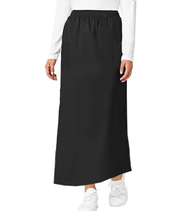 Stretch Women's A-Line Skirt with 2 Cargo Pockets