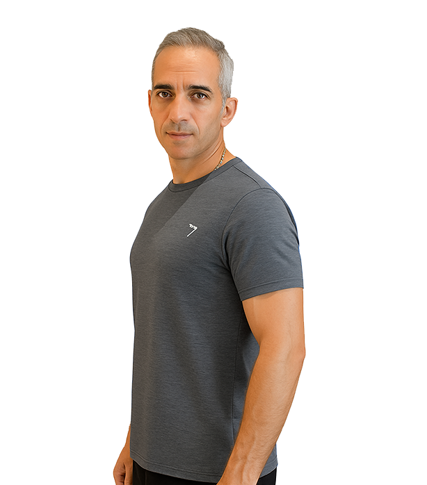 Men's Dri Fit Round Neck Power Tshirt