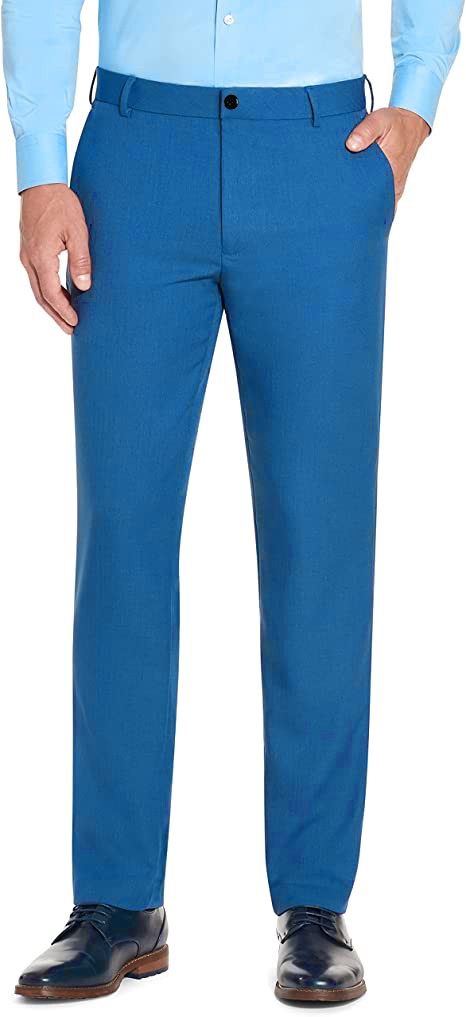 Microfiber Unisex Scrub Pant 2 side Pockets with Belt Loops and Zip with Half Elastic Waistband
