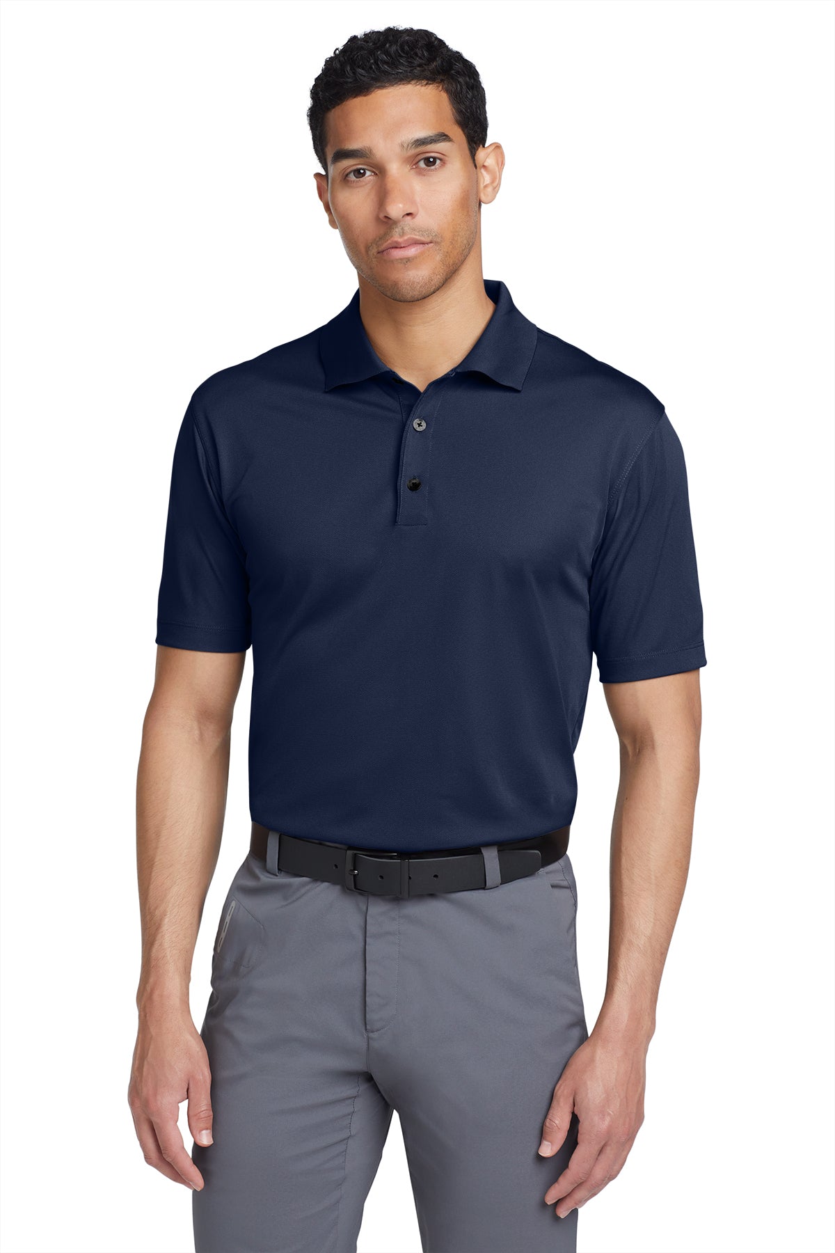 Unisex Polyester Pulse Polo T-Shirt - Without Print