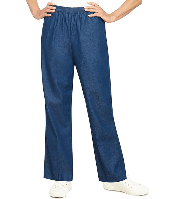 Stretch Unisex Scrub Pant no pocket Elastic Waistband Only, No Drawstring