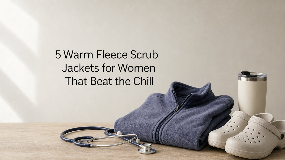 5 Warm Fleece Scrub Jackets for Women That Beat the Chill
