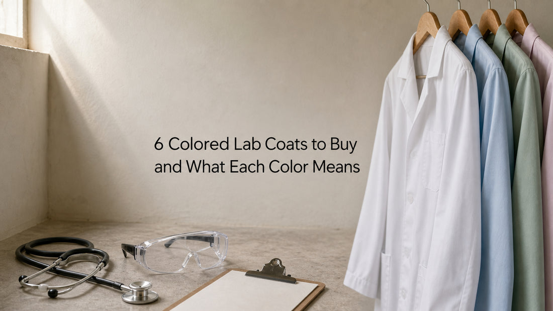 6 Colored Lab Coats to Buy and What Each Color Means