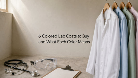 6 Colored Lab Coats to Buy and What Each Color Means