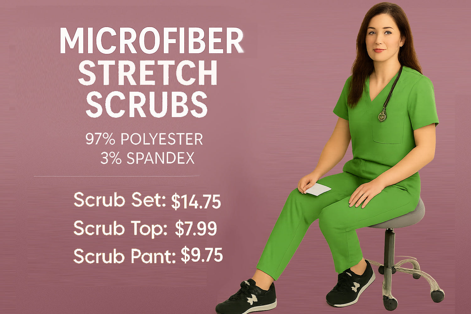 MICROFIBRE STRETCH SCRUBS