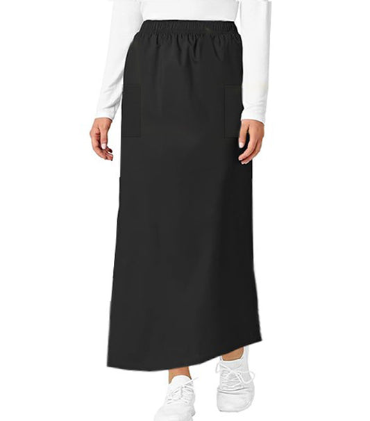 Stretch Women's A-Line Skirt with 2 Cargo Pockets