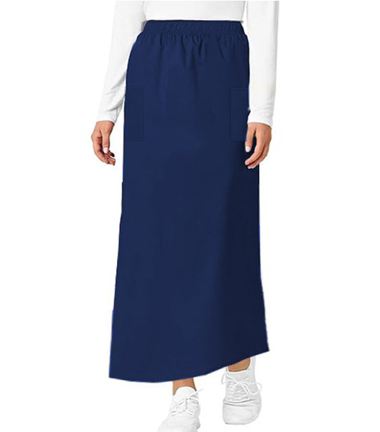 Microfiber Women's A-Line Skirt with 2 Cargo Pockets
