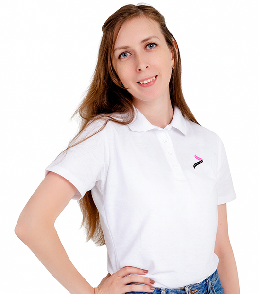 Women's Apex Polo T-Shirt - Mesh Polyester Fabric