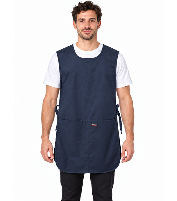 Poplin Unisex Cobbler apron side tieable with front 2 pockets