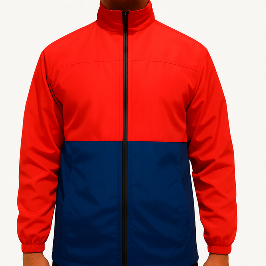 Multi-Color Aero Dynamic Windbreaker Unisex Jacket With 2 Side Pockets - Memory Fabric Without Print