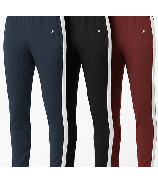 Pack of Three Momentum Stripe Trousers