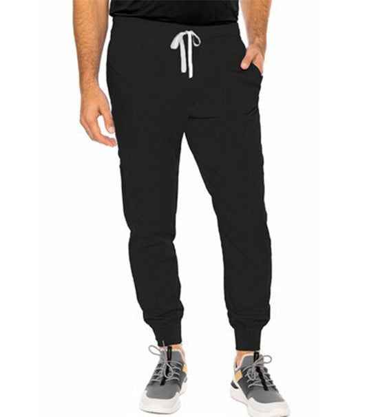 Unisex Jogger Scrub Pants 3 Pocket Style (2 Side Pockets And 1 Back Pocket) Elastic Waistband And Drawstring in Poplin Fabric