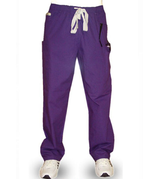 Poplin Unisex 2-Cargo Pocket Scrub Pant
