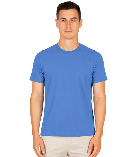 Interlock Stretch Unisex T-Shirt Round Neck - Half Sleeves (100% polyester)
