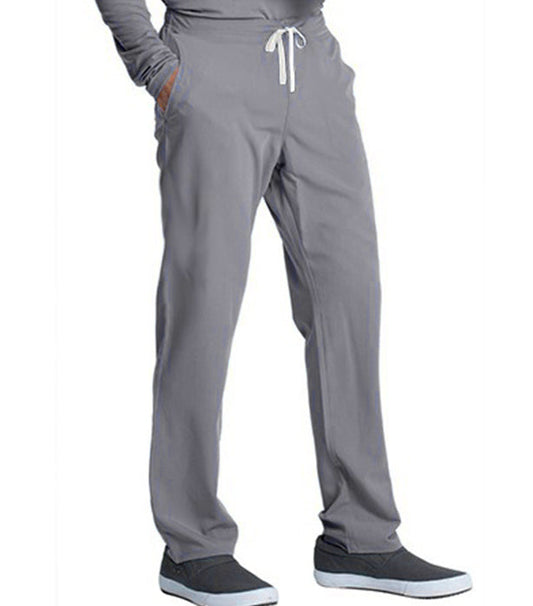Stretchable Unisex 2-Pocket Scrub Pant Elastic waistband with Drawstring