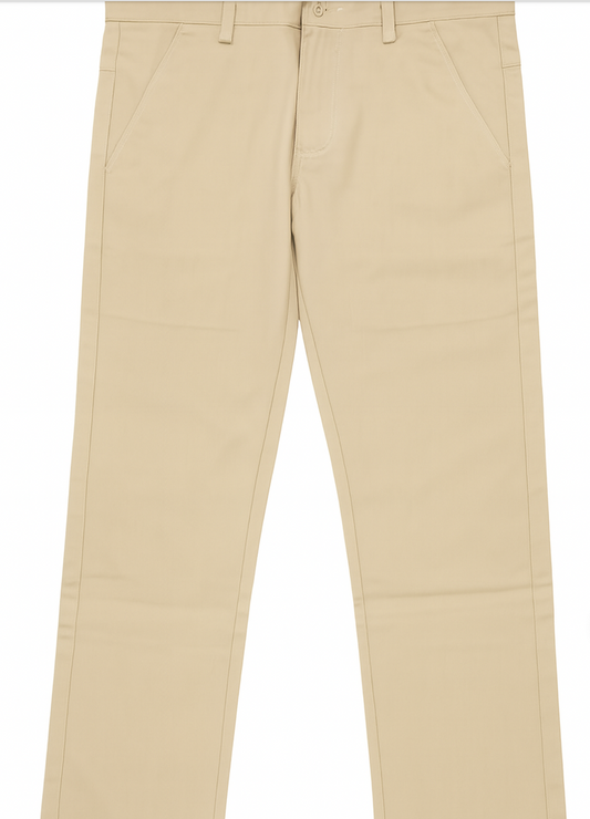 PW: SlimFit Chinos - Full Length with 4 Pockets (2 Side Pockets and 2 Back Pockets)