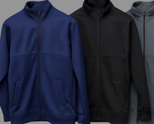 PW: Polyester Fabric Med-Athletica Scrub Jacket Now Available in Custom Colors & Plus Sizes - 50 Pieces MOQ