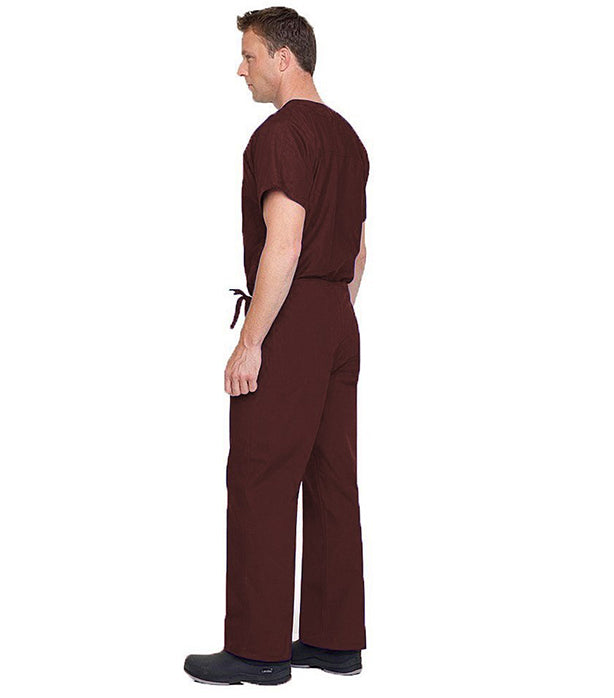 Poplin Unisex Reversible Scrub Set - Without Pockets, Half Sleeves