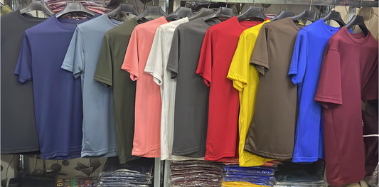 PW: Polyester Mesh Fabric Med-Athletica Unisex Scrub Top Round Neck No Pockets
